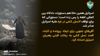 📂 پرونده‌ی #نسل_کشی آفریقای جنوبی🇿🇦 علیه اسرائیل در دادگاه بین المللی لاهه