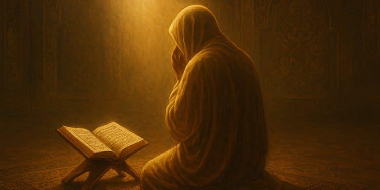 سلسله اثبات صداقت پیامبر اسلام – مورد هشتم: گریه پیامبر در عبادت