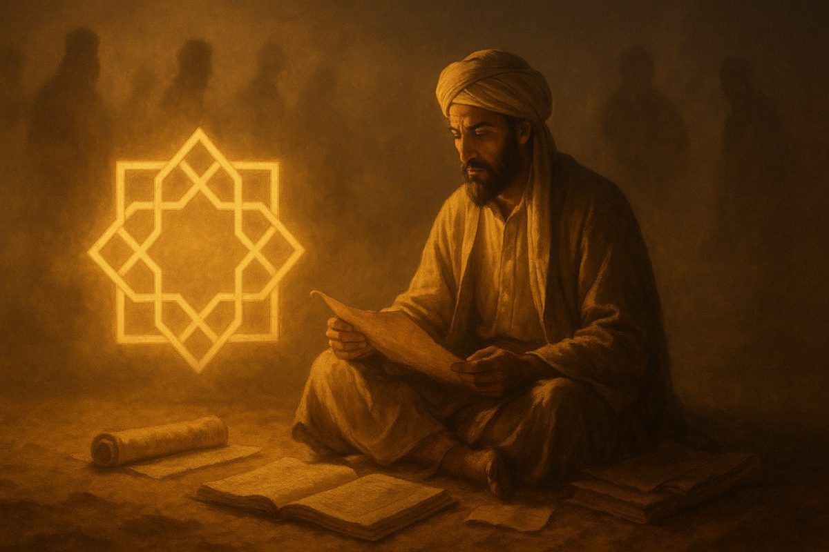 تصویر مفهومی نقد فرضیه صرع پیامبر اسلام و فروپاشی توهم نسبت‌دادن وحی به بیماری